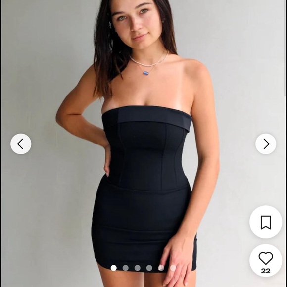 With Jéan Chloe Corset Dress Size M - Picture 4 of 5